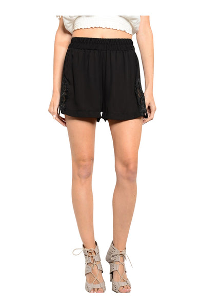 Trendy Boho Crochet Lace Trimmed Shorts - BodiLove | 30% Off First Order
- 1