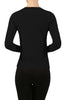 Long Sleeve Scoop Neck Button Up Cardigan - BodiLove | 30% Off First Order
 - 2