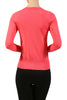 Long Sleeve Scoop Neck Button Up Cardigan - BodiLove | 30% Off First Order
 - 9