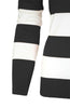 Long Sleeve V-Neck Pullover Cardigan - BodiLove | 30% Off First Order - 30 | Charcoal & White