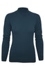 Silk Blend Stretch Knit Mock Turtleneck - BodiLove | 30% Off First Order - 2